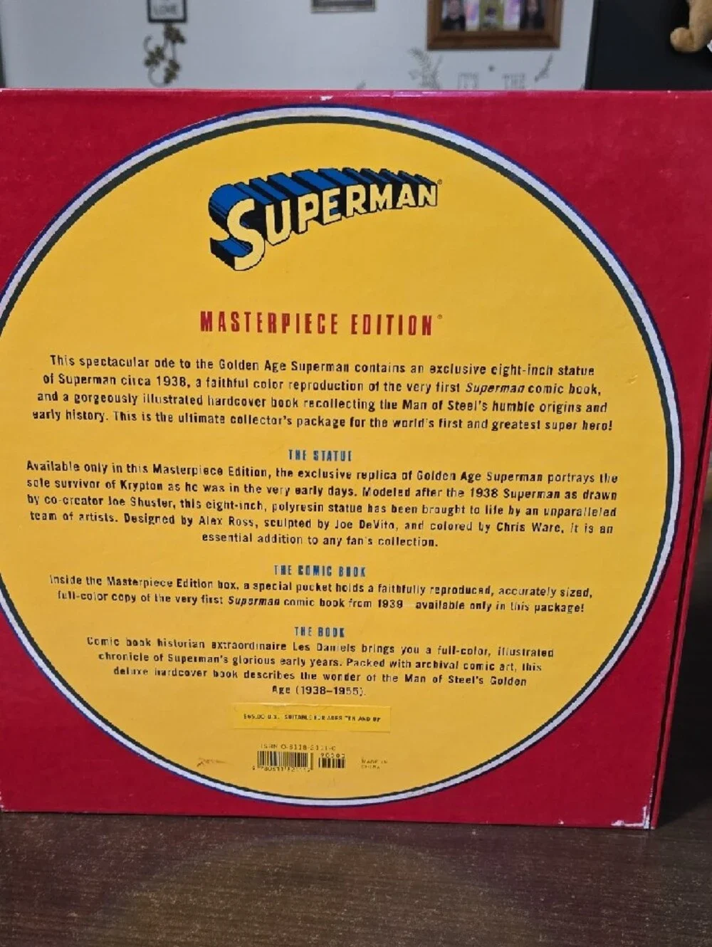 Vintage 1999 Edition Superman Masterpiece Box,(NWT)
